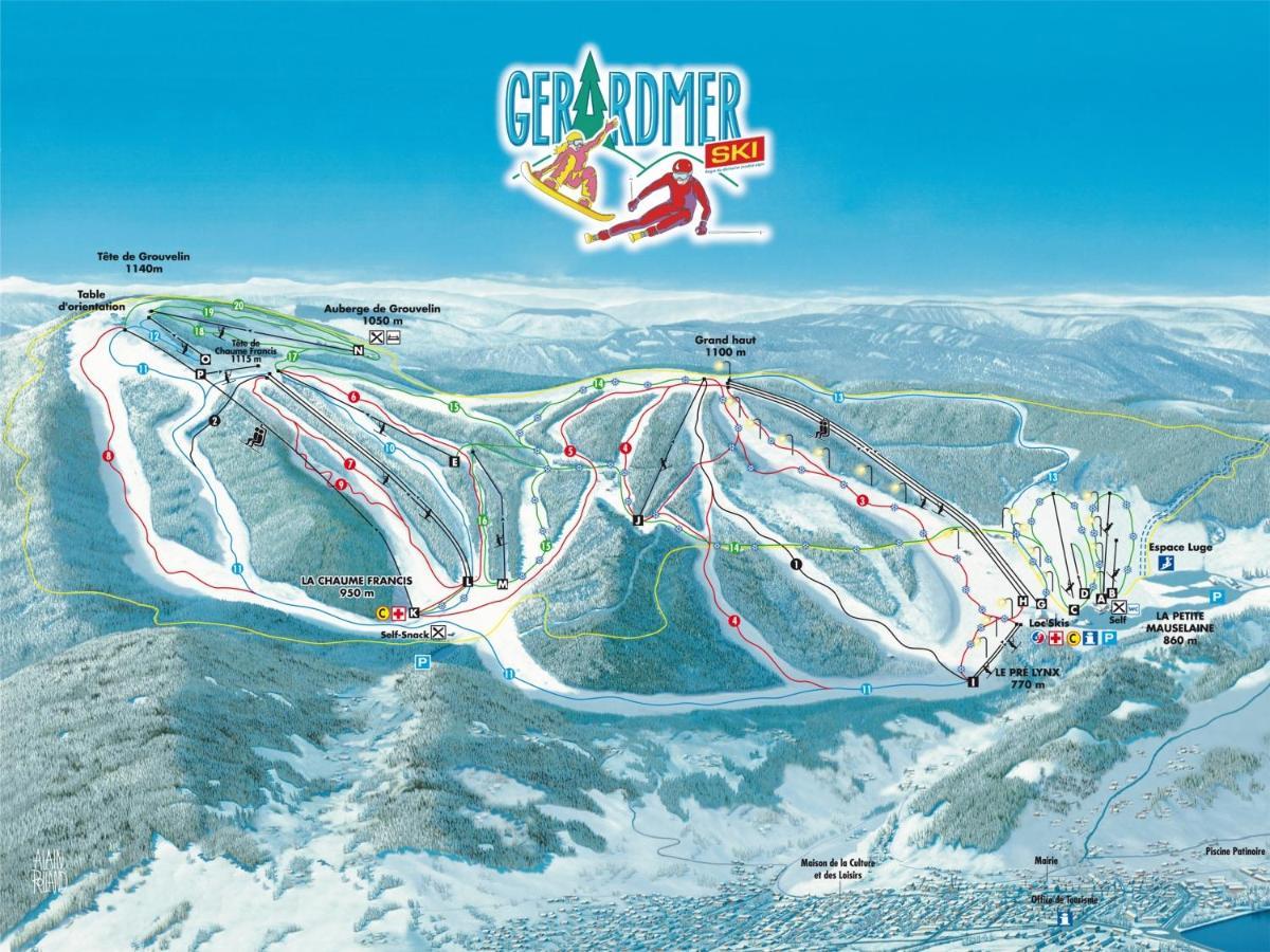 Apartmán Le Montagnard Gérardmer Exteriér fotografie